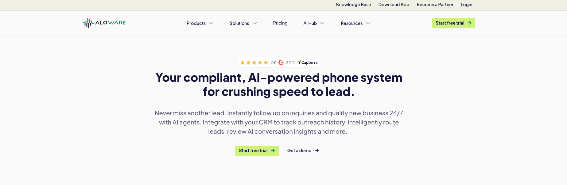 Aloware Sales Engagement Platform