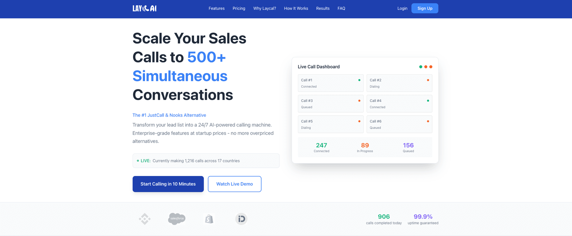 LayCal AI Sales Platform
