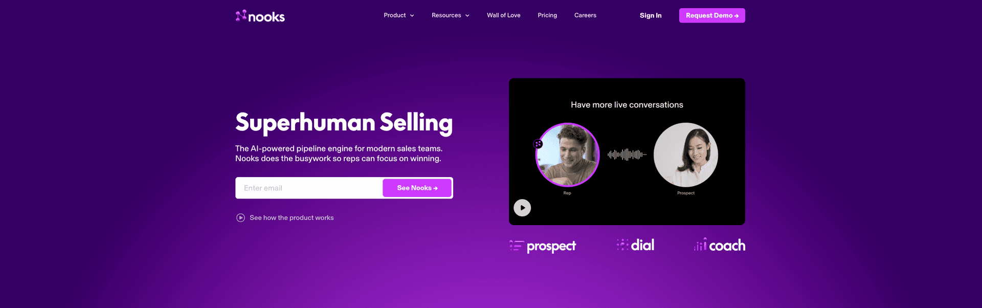 Nooks AI Dialer Platform